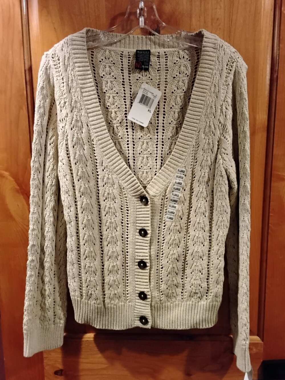 Nautica Jeans Co Women's Knit Cardigan Size XL #422